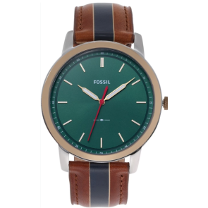 Watch strap Fossil FS5550 Leather Multicolor 22mm